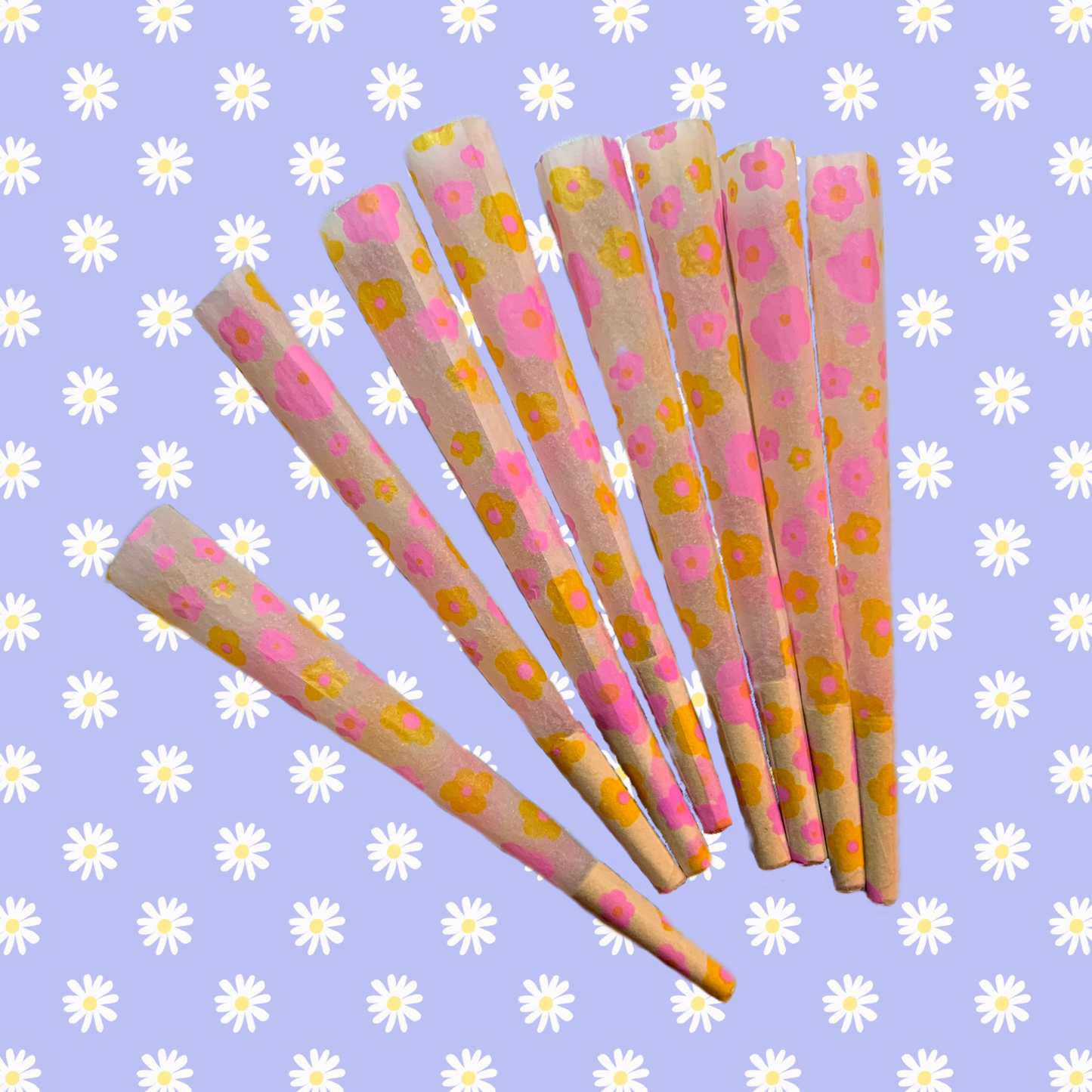PRE-ROLLED COLORFUL CONE