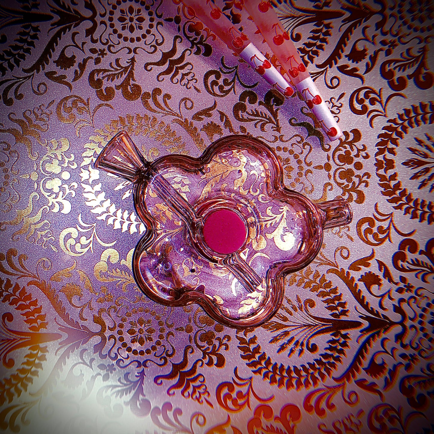 FLOWER MINI GLASS PIPE