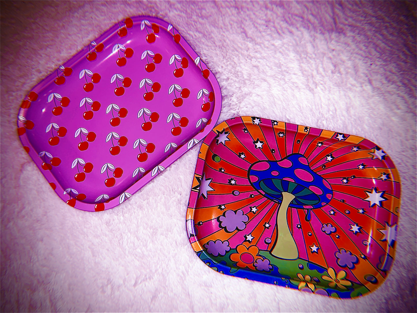 CHERRY MINI ROLLING TRAY