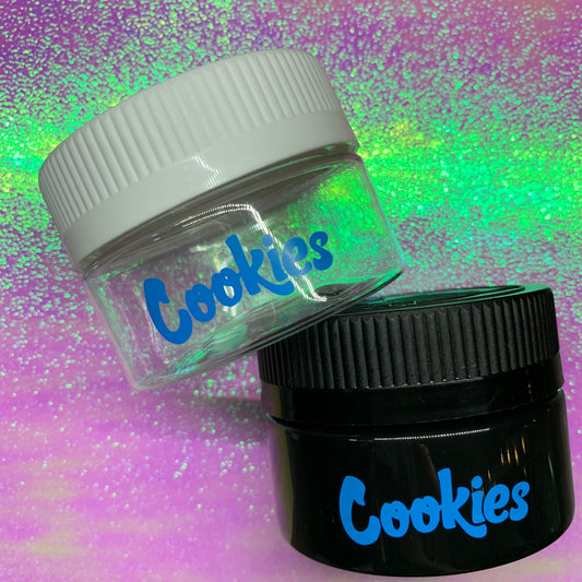 "COOKIES" STORAGE STASH JAR