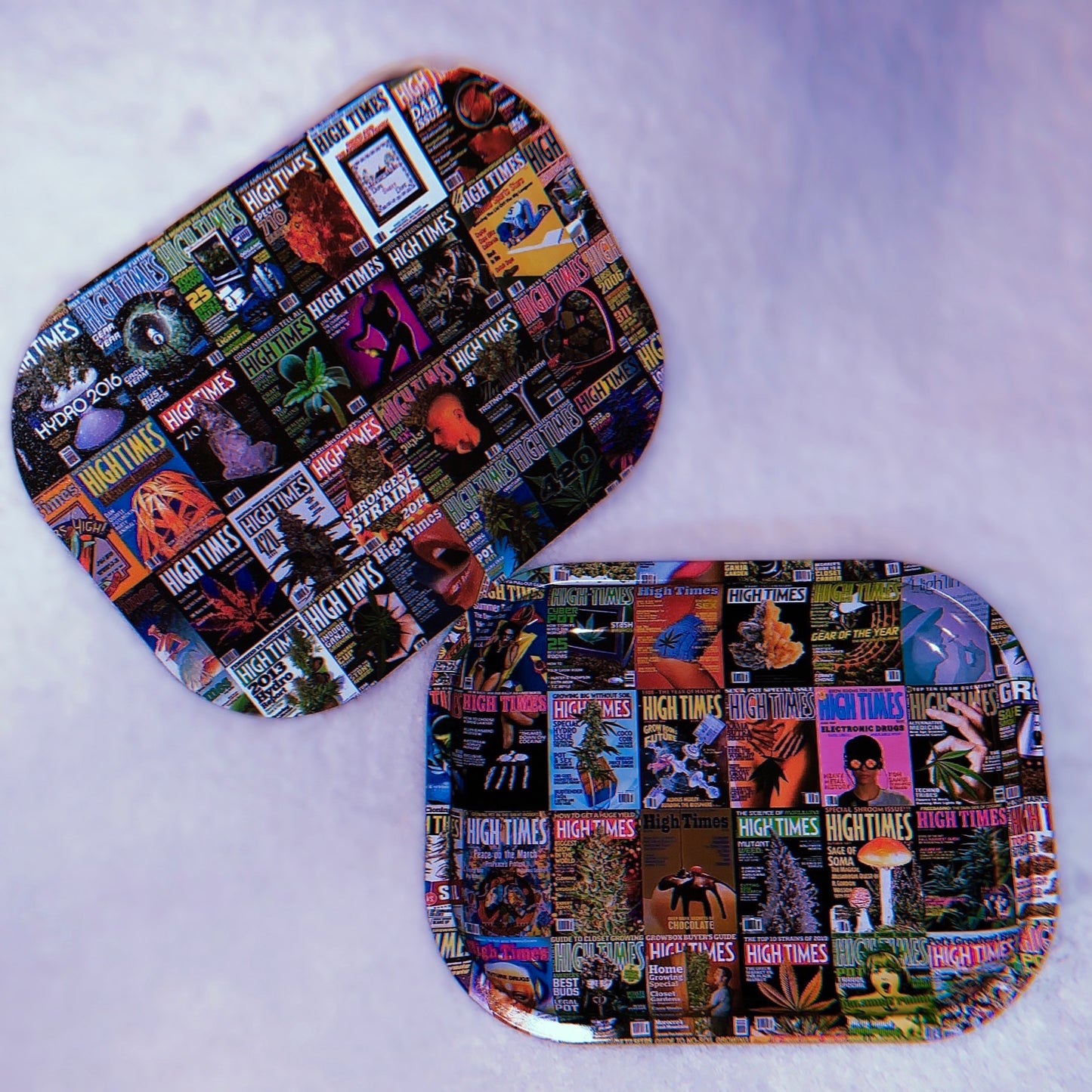 HIGH TIMES® x PULSAR METAL ROLLING TRAY WITH LID