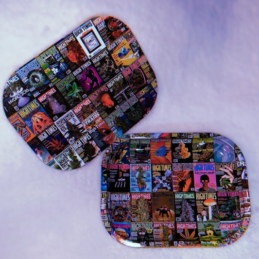 HIGH TIMES® x PULSAR METAL ROLLING TRAY WITH LID